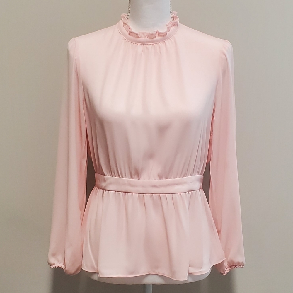 [The Limited] Ruffle Neck Blouse - Picture 7 of 11